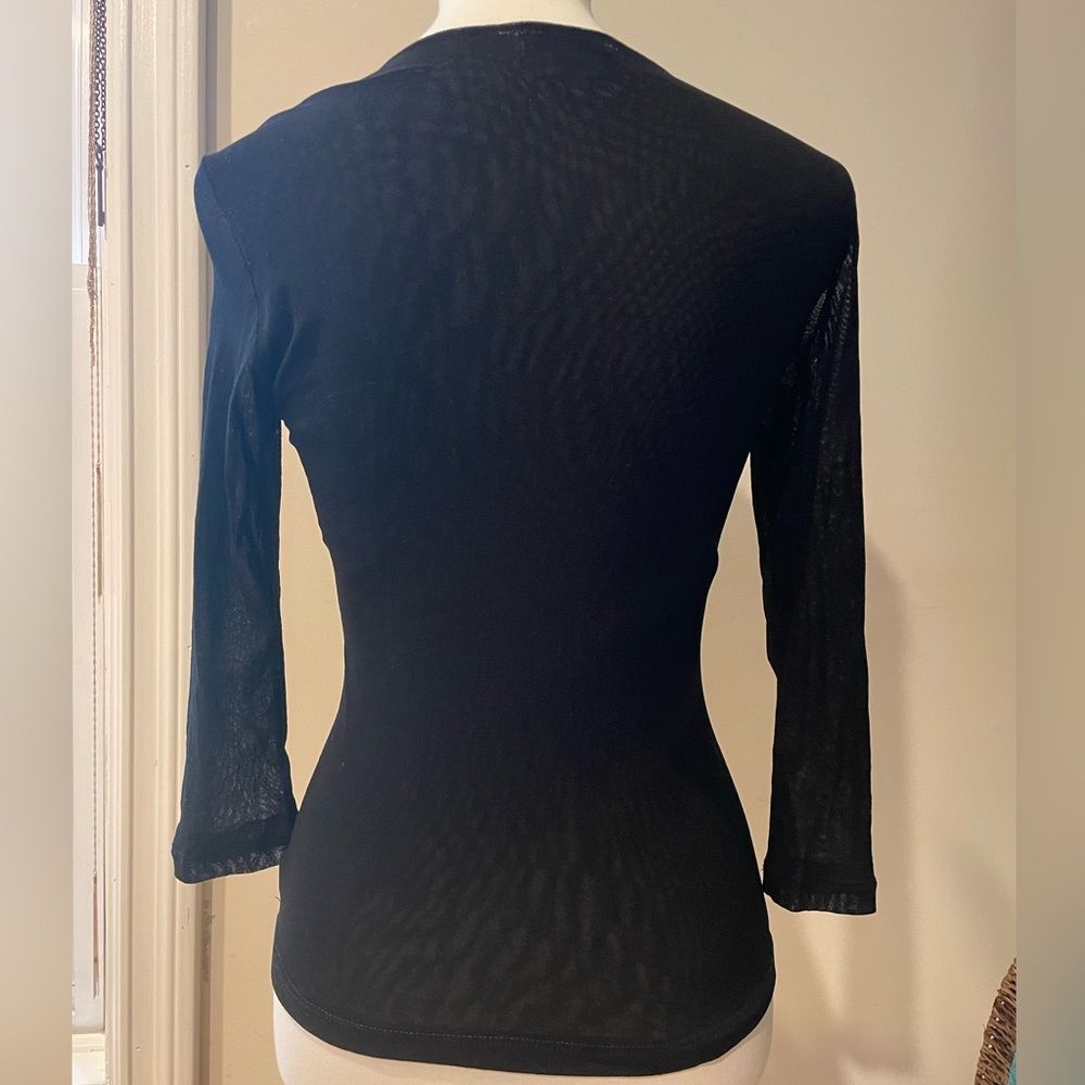 V-Neck Ruffled Blouse - Picture 10 of 10